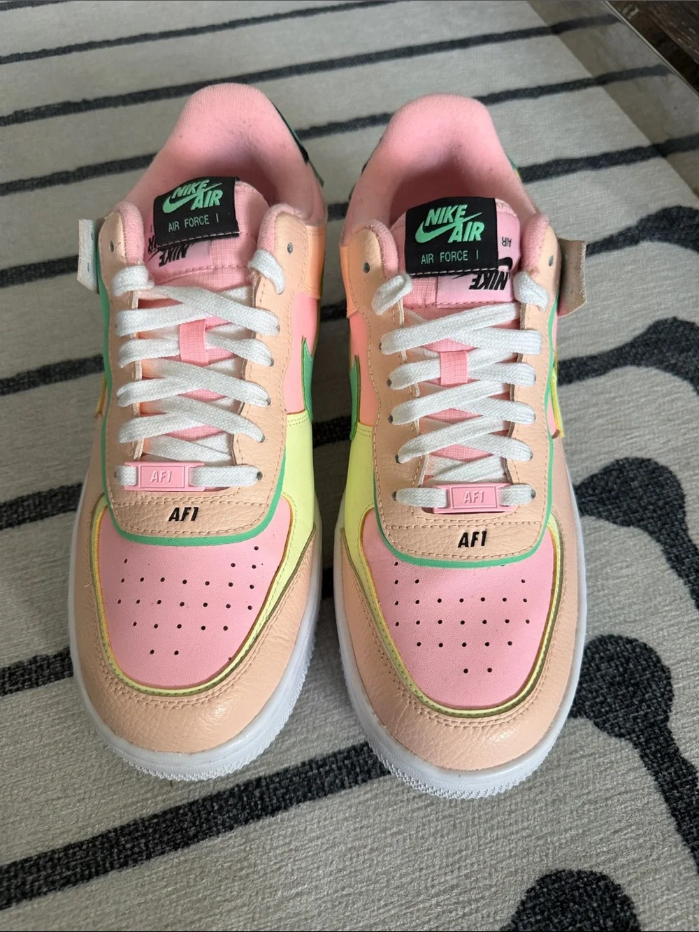 WMNS AIR FORCE 1 SHADOW 'ARCTIC PUNCH BARELY VOLT